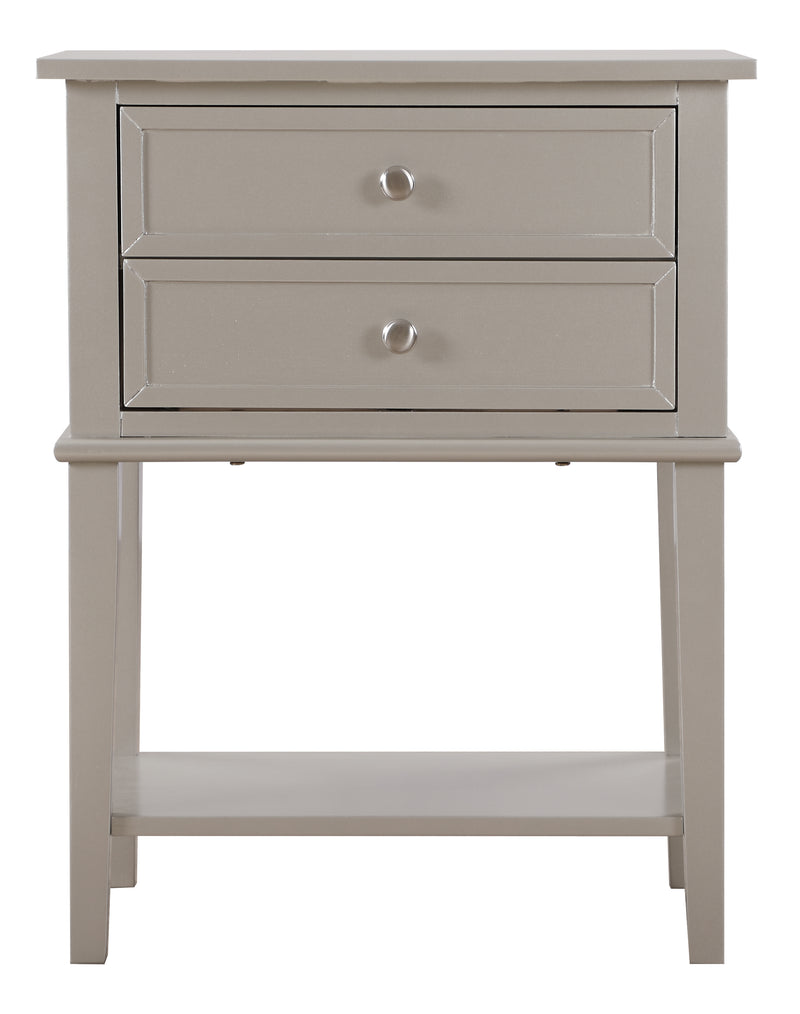 Glory Furniture Newton Gray Nightstand