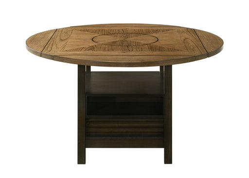 Crown Mark Oakly 7pc Counter Height Table Set