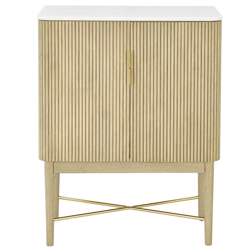 Steve Silver Vida Black WIne Cabinet