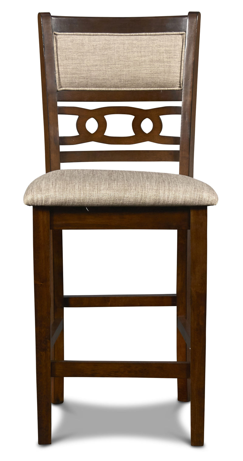 2 New Classic Furniture Gia Gray Counter Height Chairs