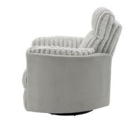 Acme Furniture Emee Gray Swivel Glider Recliner