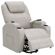 Coaster Furniture Sanger Grey Power Lift Massage Recliner