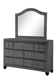 Galaxy Home Sophia Gray Wood Dresser