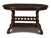 New Classic Furniture Bixby Black Espresso Dining Table