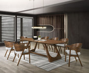 Acme Furniture Hoyte Walnut Dining Table