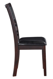 2 New Classic Furniture Gia Brown Dining Chairs