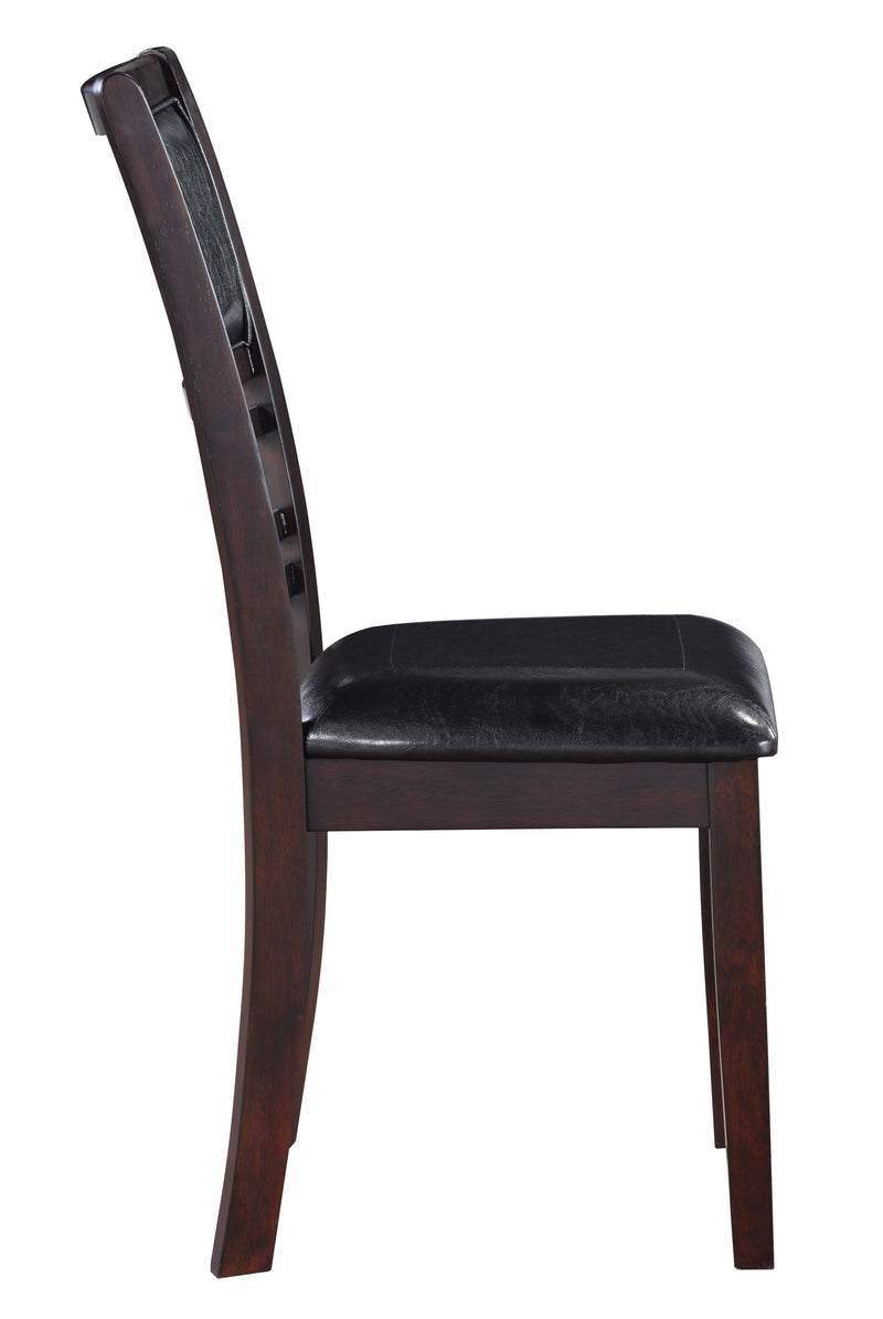 2 New Classic Furniture Gia Brown Dining Chairs