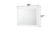Galaxy Home Manhattan White Mirror