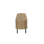 New Classic Furniture Brax Walnut 70 Inch TV Console