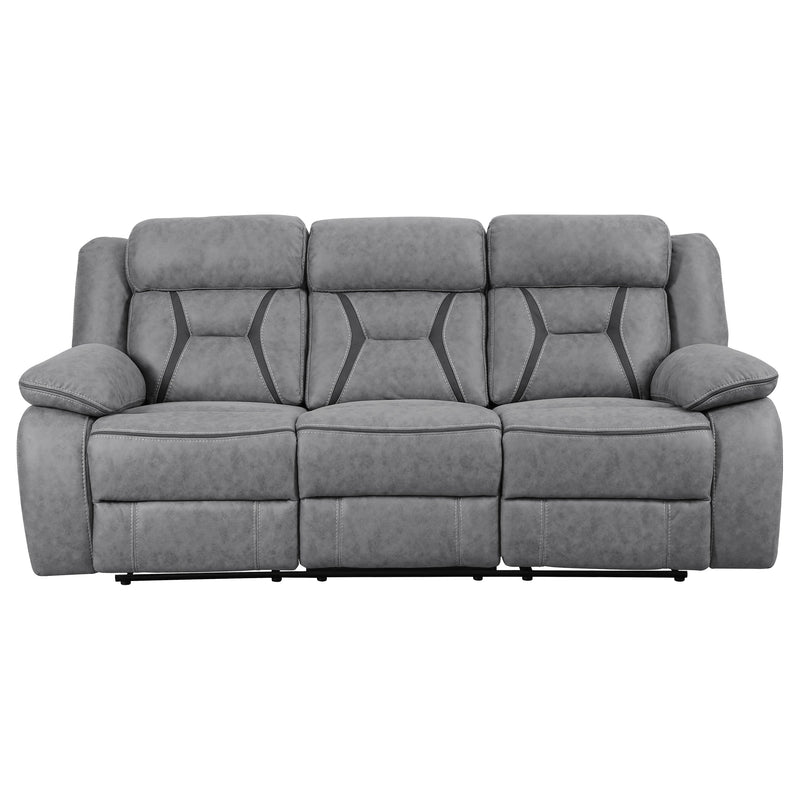 Coaster Furniture Higgins Grey 2pc Living Room Set