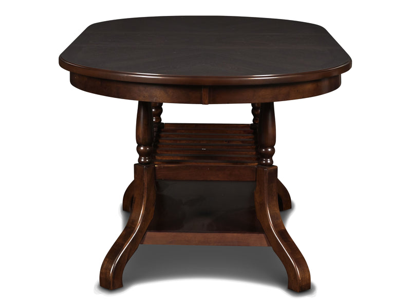 New Classic Furniture Bixby Black Espresso Dining Table