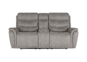 New Classic Furniture Kamari Gray Console Power Loveseat