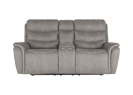 New Classic Furniture Kamari Gray Console Power Loveseat