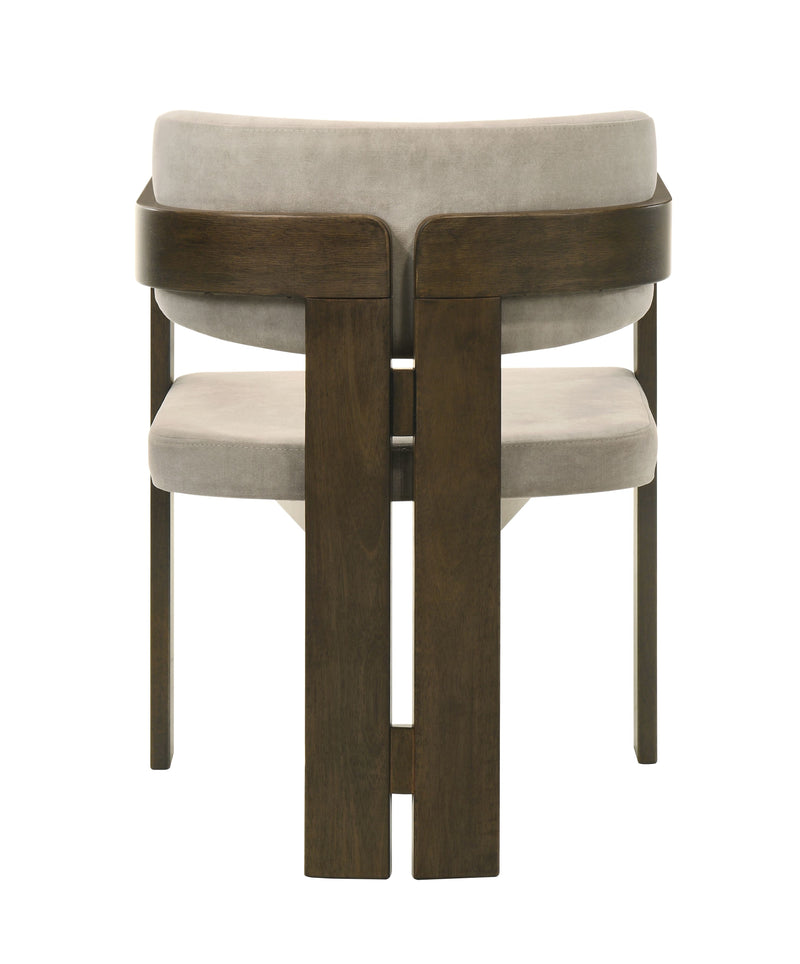 Acme Furniture Destin Light Gray Walnut Arm Chair
