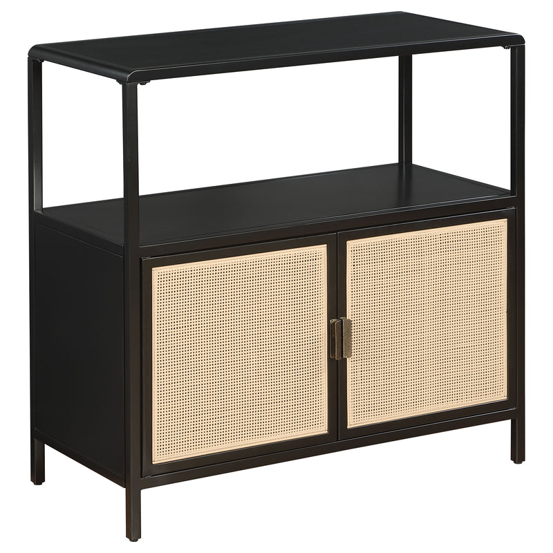 Coaster Furniture Amherst Black 2 Door Accent Cabinet