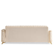 Galaxy Home Luna Ivory Sleeper Sofa