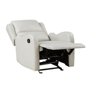 Home Elegance Durant Taupe Glider Reclining Chair