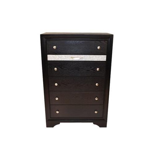 Galaxy Home Matrix Black Drawer Chest