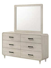 Crown Mark Nyomi White Dresser Top