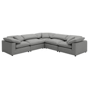 Coaster Furniture Raleigh Grey 5pc Sectional