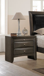Crown Mark Emily Dark Cherry Night Stand