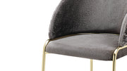 Galaxy Home Onyx Black Gold Chairs