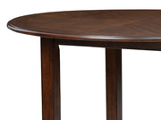 New Classic Furniture Gia Cherry 42 Inch Drop Leaf 3pc Dining Set