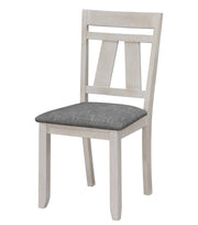 Crown Mark Maribelle Chalk Grey 5pc Dining Room Set