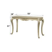 Acme Furniture Libertee Champagne Sofa Table