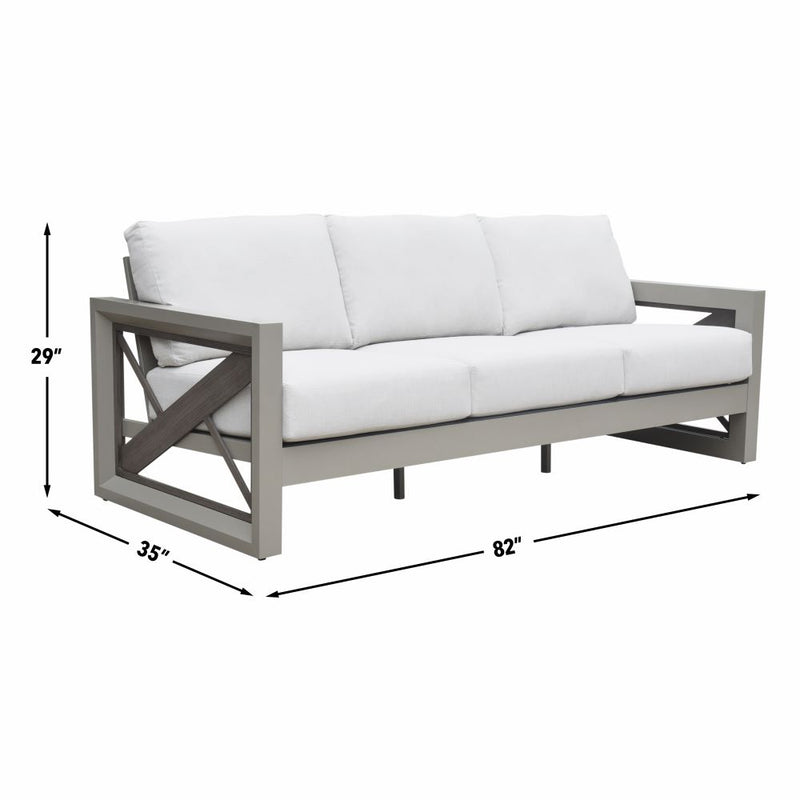 Steve Silver Dalilah Gray 3pc Outdoor Seating Set