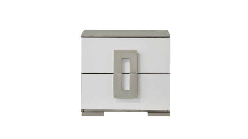 Galaxy Home Olivia White Nightstand