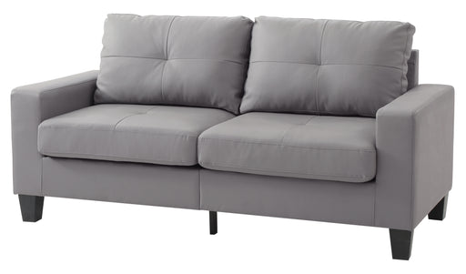 Glory Furniture Newbury Gray Faux Leather Modular Sofa