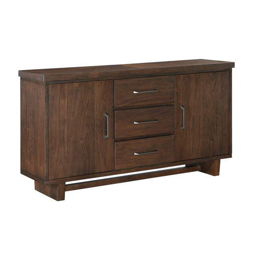 Home Elegance Franco Brown Walnut Server