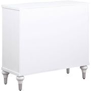 Coaster Furniture Cardella Distressed White Accent Cabinet