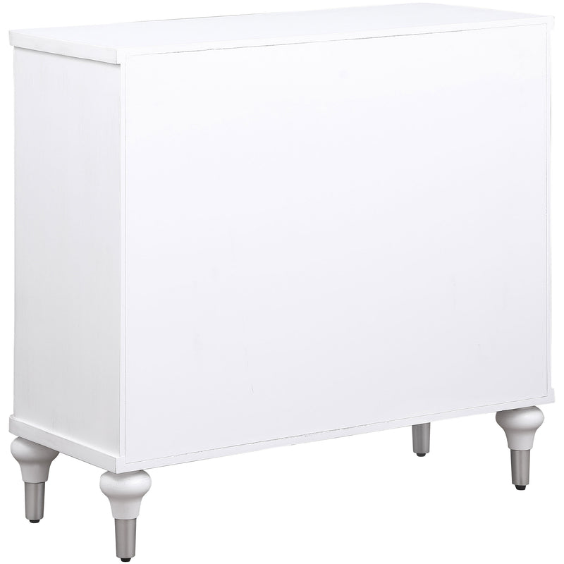 Coaster Furniture Cardella Distressed White Accent Cabinet