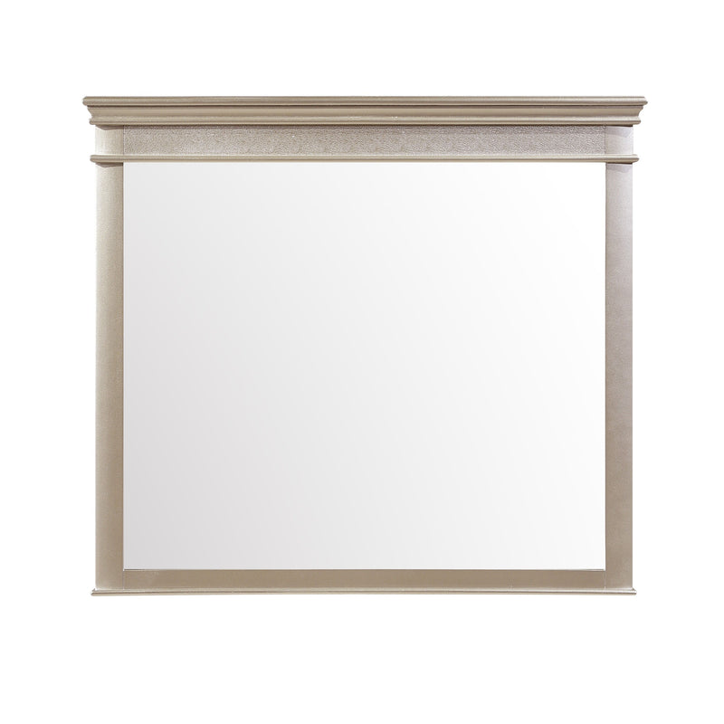 Home Elegance Celandine Silver Dresser and Mirror