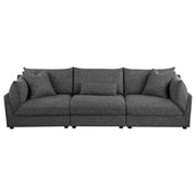 Coaster Furniture Sasha Barely Black Sofa