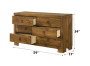 Acme Furniture Hunter Oak Dresser