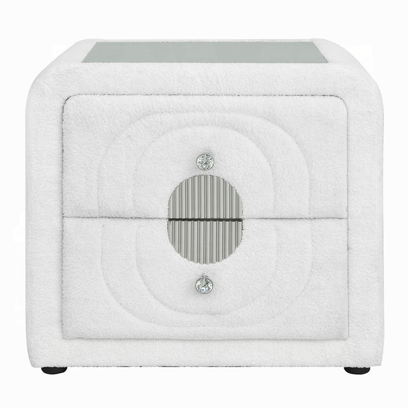 Acme Furniture Shelyn White Nightstand