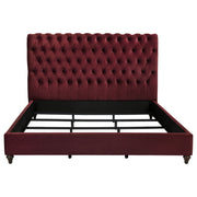Coaster Furniture Devon Wine Red Cal King Panel Bed