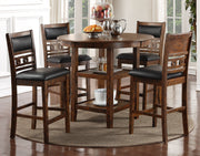 2 New Classic Furniture Gia Ebony Counter Height Chairs