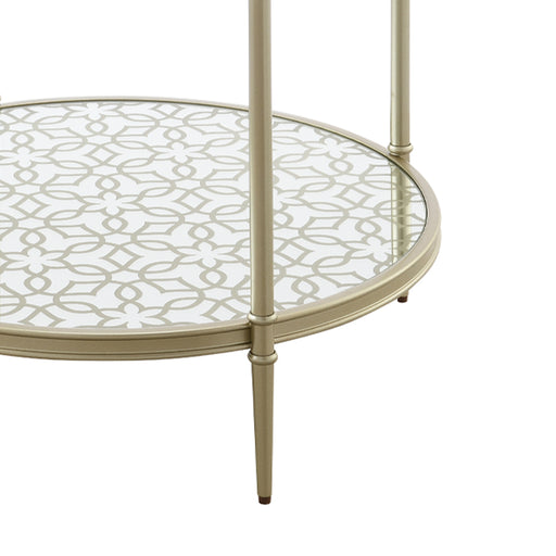 Acme Furniture Zaba Champagne End Table