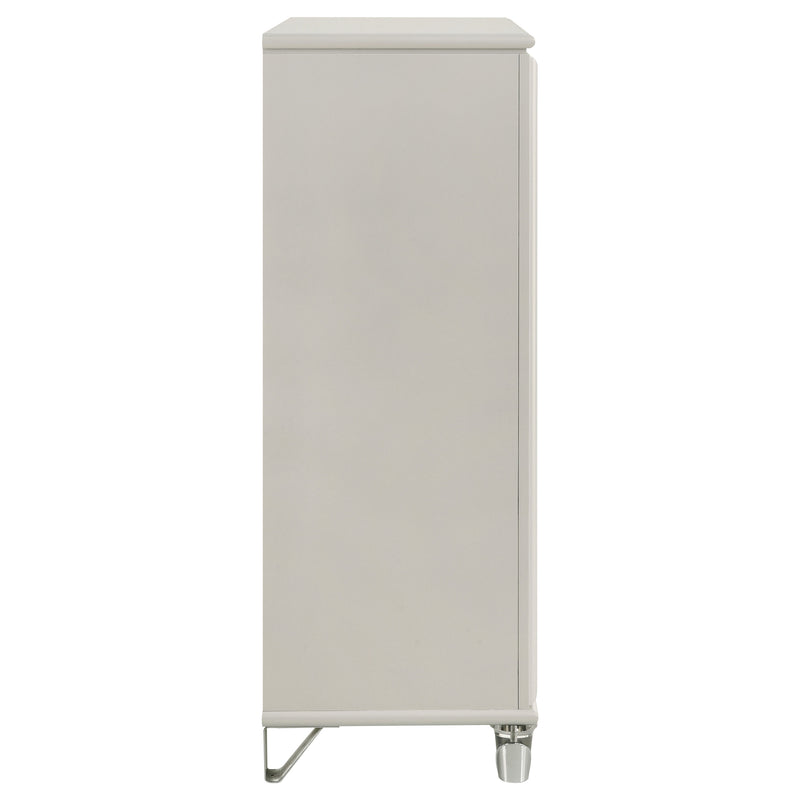 Coaster Furniture Olivia White 5 Drawer Chest