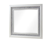 Galaxy Home Passion Milky White Dresser and Mirror