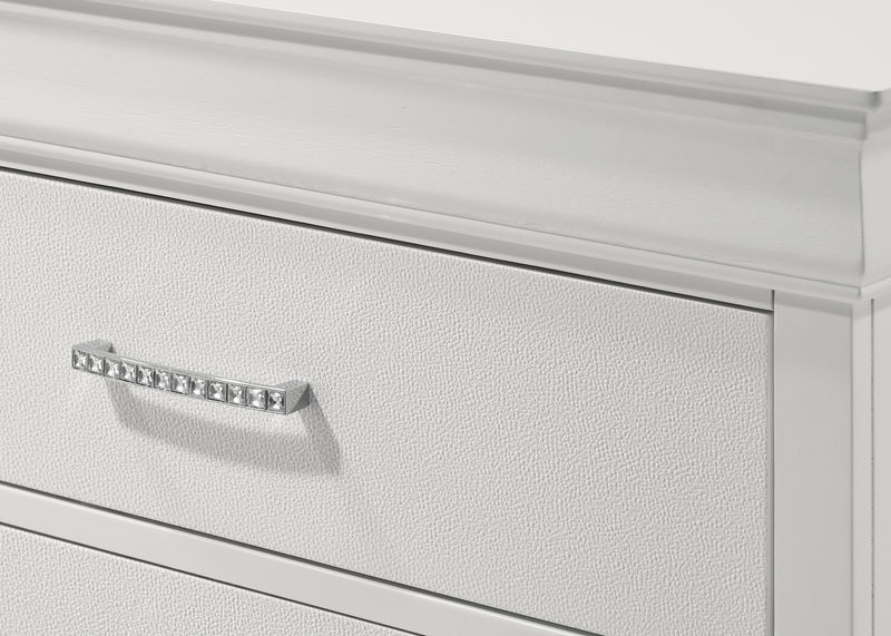 Crown Mark Amalia Champagne Silver Dresser