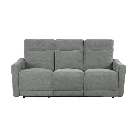 Home Elegance Edition Gray Power 3pc Living Room Set