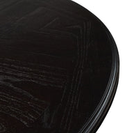 New Classic Furniture Gia Ebony Round 5pc Counter Height Set