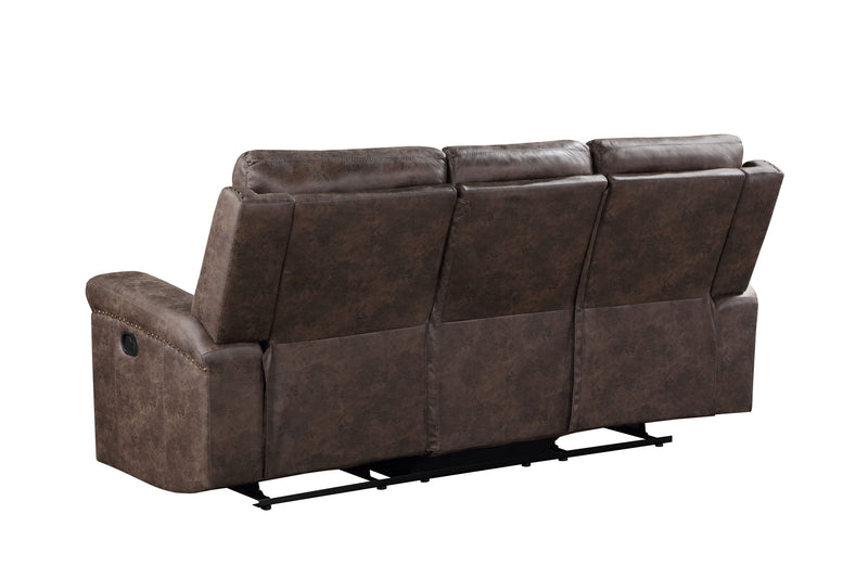 New Classic Furniture Quade Mocha Dual Recliner Sofa