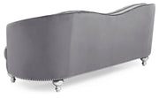 Glory Furniture Jewel Gray Velvet Sofa