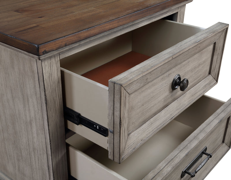 New Classic Furniture Mariana Vintage Creme Nightstand